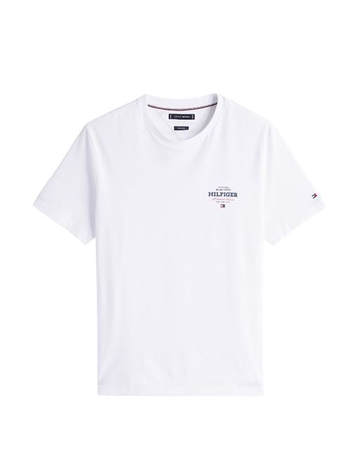 T-shirt with logo and flag Tommy Hilfiger | MW0MW38644YBR.YBR